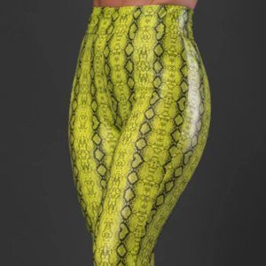 ByEgreis MILEY LEGGINGS [NEON YELLOW]